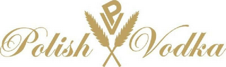 POLISH VODKA PV logo