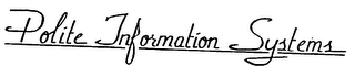 POLITE INFORMATION SYSTEMS logo