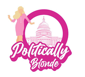 POLITICALLY BLONDE logo