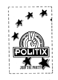 POLITIX LIGHTEN UP JOIN THE PARTY logo