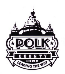 POLK COUNTY IOWA LEADING THE WAY logo