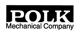 POLK MECHANICAL COMPANY logo