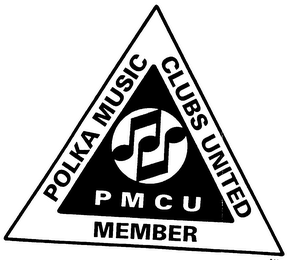POLKA MUSIC CLUBS UNITED MEMBER PMCU logo