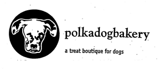 POLKADOGBAKERY A TREAT BOUTIQUE FOR DOGS logo