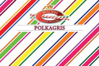 POLKAGRIS SWEDISH CANDY FACTORY logo