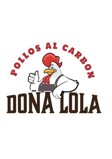 POLLOS AL CARBON DOÑA LOLA logo