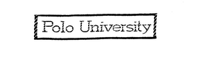 POLO UNIVERSITY logo
