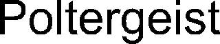 POLTERGEIST logo