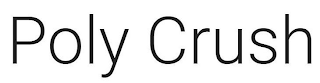 POLY CRUSH logo