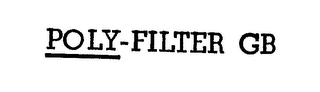 POLY-FILTER GB logo