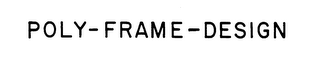 POLY-FRAME-DESIGN logo