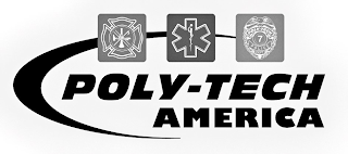 POLY-TECH AMERICA POLY-TECH 7 POLICE DEPT logo
