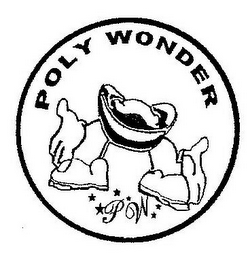 POLY WONDER PW logo