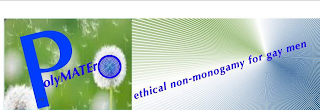 POLYMATER ETHICAL NON-MONOGAMY FOR GAY MEN logo