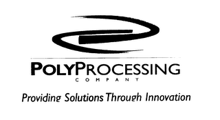 POLYPROCESSING COMPANY PROVIDING SOLUTIONS THROUGH INNOVATION logo