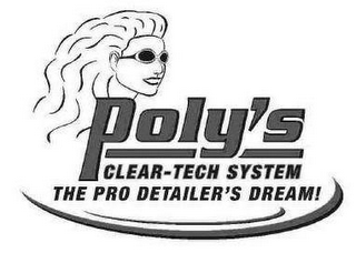 POLY'S CLEAR-TECH SYSTEM THE PRO-DETAILER'S DREAM! logo