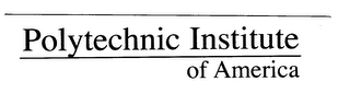POLYTECHNIC INSTITUTE OF AMERICA logo