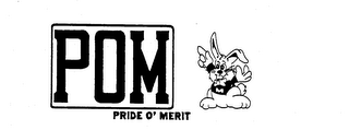 POM PRIDE O' MERIT logo