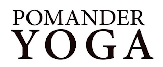 POMANDER YOGA logo