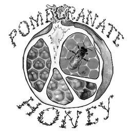 POMEGRANATE HONEY logo