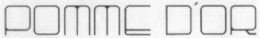 POMME D'OR logo