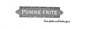 POMME FRITE EURO FRITES AND BISTRO FARE logo