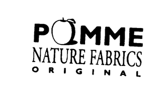 POMME NATURE FABRICS ORIGINAL logo