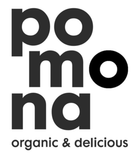 POMONA ORGANIC & DELICIOUS logo
