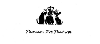 POMPOUS PET PRODUCTS logo