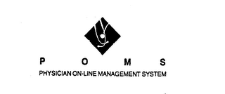 POMS PHYSICIAN ON-LINE MANAGEMENT SYSTEM logo
