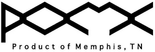 POMX PRODUCT OF MEMPHIS, TN logo