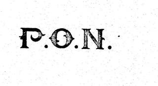 P.O.N. logo