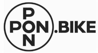 PON PON .BIKE logo