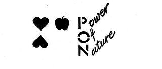 PON POWER OF NATURE logo