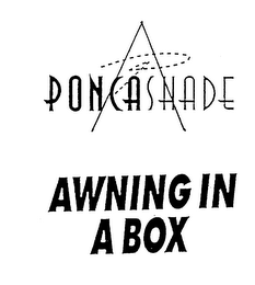 PONCASHADE AWNING IN A BOX logo