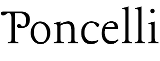 PONCELLI logo