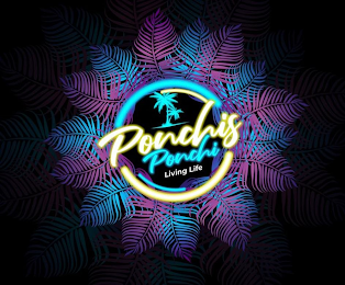 PONCHIS PONCHI LIVING LIFE logo