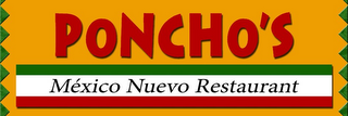 PONCHO'S MÉXICO NUEVO RESTAURANT logo