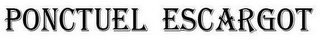 PONCTUEL ESCARGOT logo