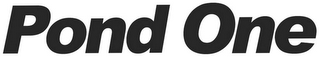 POND ONE logo