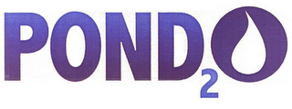 POND2O logo