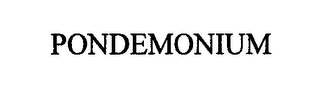 PONDEMONIUM logo