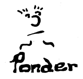 PONDER logo
