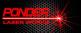 PONDER LASER WORKS logo