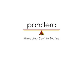 PONDERA MANAGING CASH IN SOCIETY logo