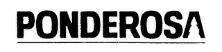 PONDEROSA logo