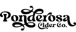 PONDEROSA CIDER CO. logo