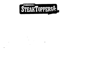 PONDEROSA STEAKTOPPERS & SIDEKICKS logo