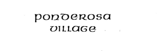 PONDEROSA VILLAGE logo