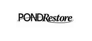 PONDRESTORE logo